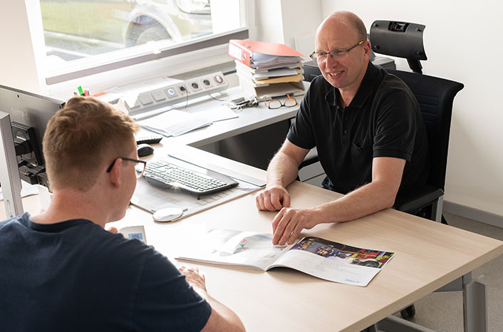 Entwicklung speziell angepasster Produkte